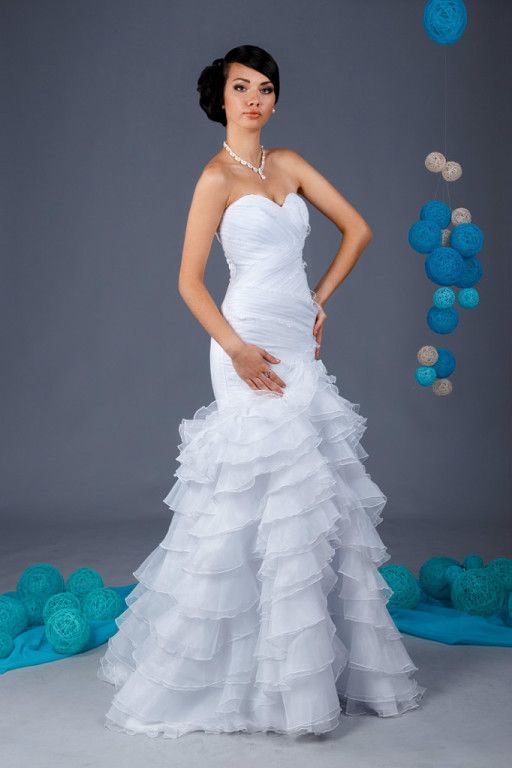 Свадебное платье силуэта "Рыбка." - фото 4300963 Свадебный салон "Я Невеста!"