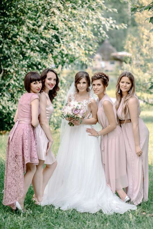 свадьба, дворянское гнездо, фотосессия, фотограф, розовый, белый, невеста, подружки невесты - фото 17526184 Маслова Виктория - фотограф