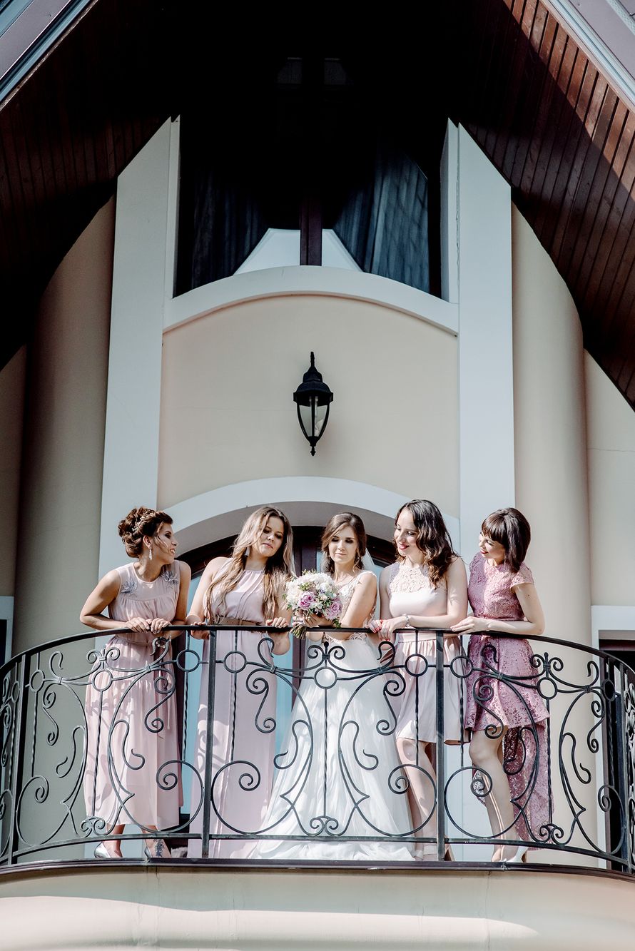 свадьба, дворянское гнездо, фотосессия, фотограф, розовый, белый, невеста, подружки невесты, выездная регистрация - фото 17526214 Маслова Виктория - фотограф