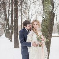 Платье с шерстью