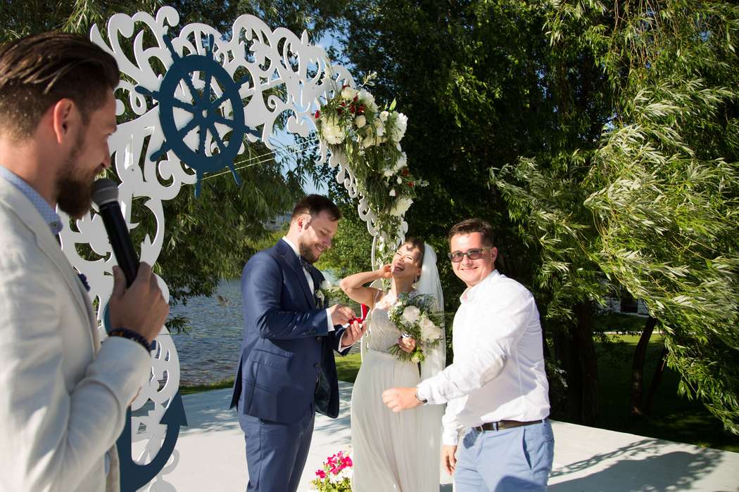 свадьба в шатре, морская свадьба, cote d'azur, выездная регистрация, арка - фото 15541536 Фото и видеосъёмка Fevish studio