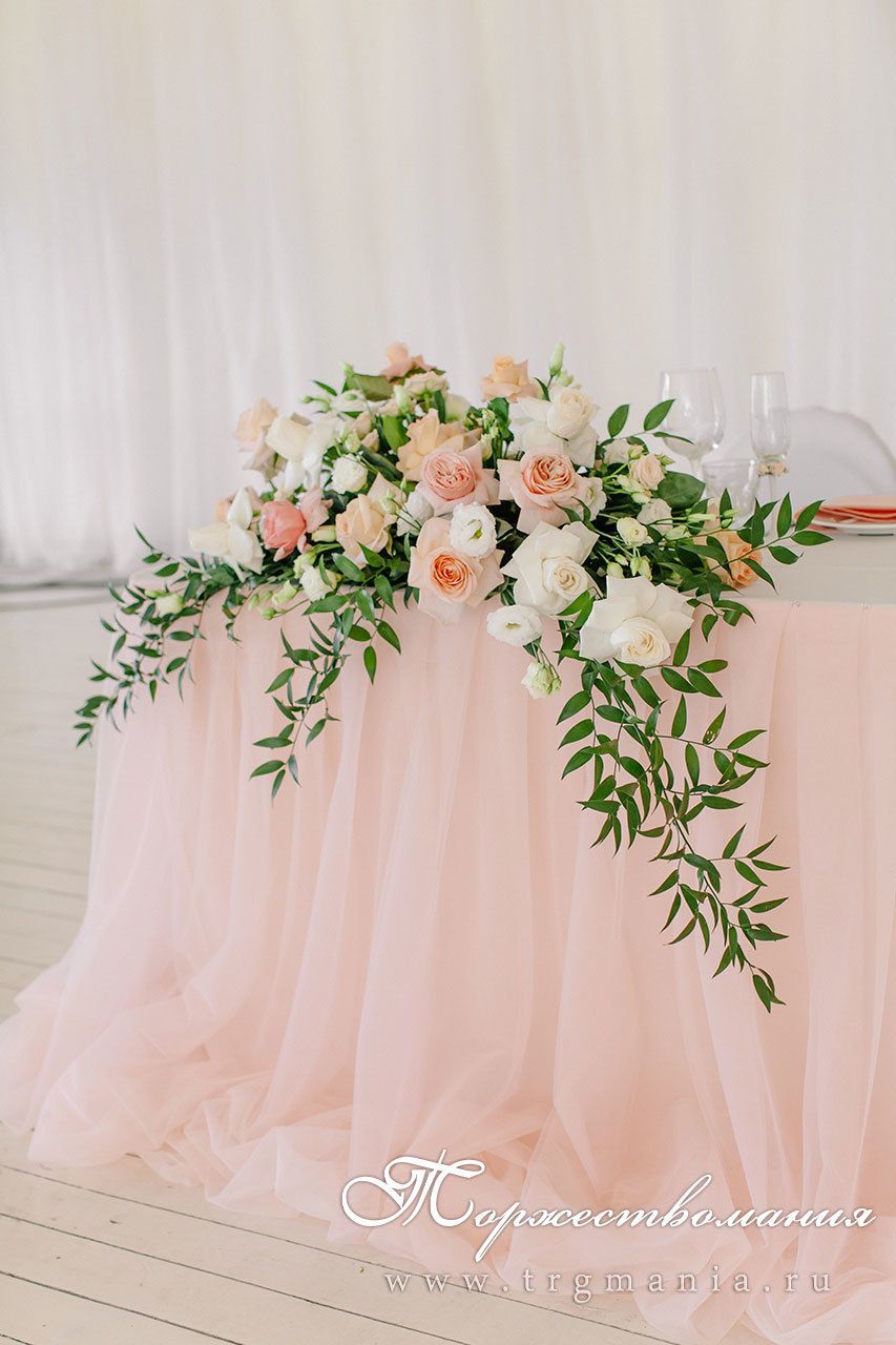 персиковая свадьба - фото 20235617 Торжествомания - студия декора и флористики