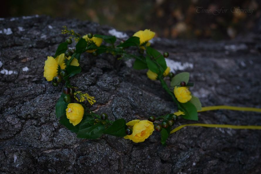 Желтые камелии и оливковые ягоды - фото 7674180 Time For Spring - флористика