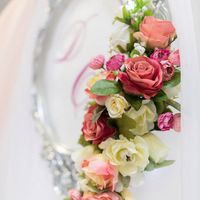 Романтичное и нежное оформление в очень модном в 2016 году цвете Rose Quartz & Limpet Shell