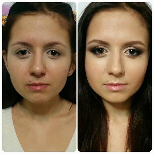 Фото 8719424 в коллекции макияж до и после - Визажист Юля Кузьменкова