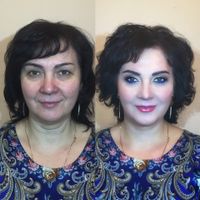 Причёска и макияж для мамы невесты