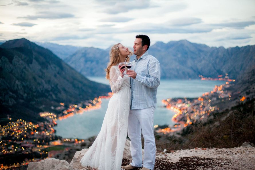 Свадебная фотосъёмка полного дня в Чорногории