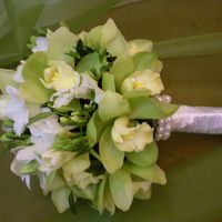 Букет невесты из орхидеи