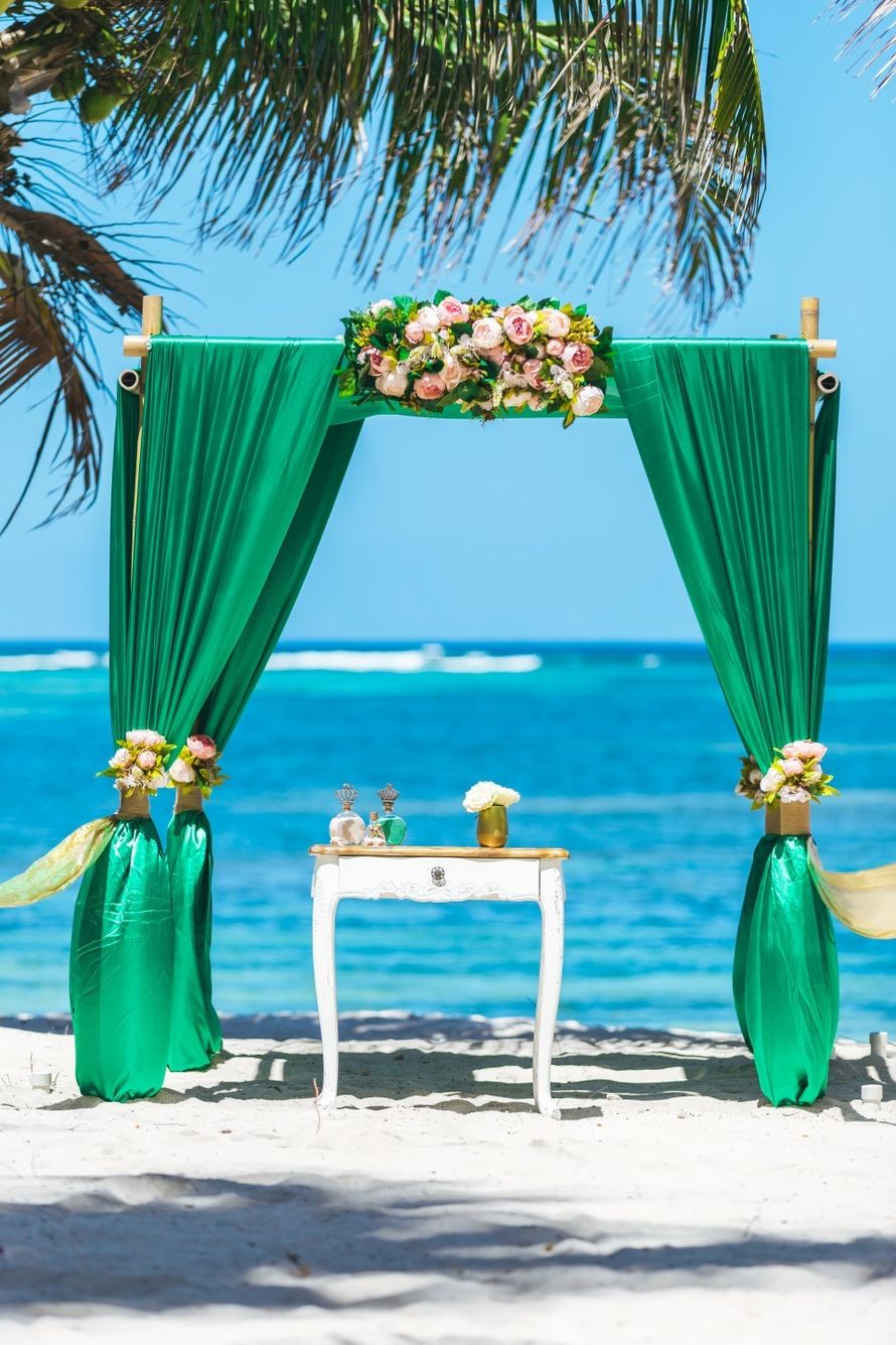 Фото 17358562 в коллекции Изумрудная свадьба в Доминикане на частном пляже Кариббеан {Мария и Артем} - Caribbean Wedding - свадьба в Доминикане