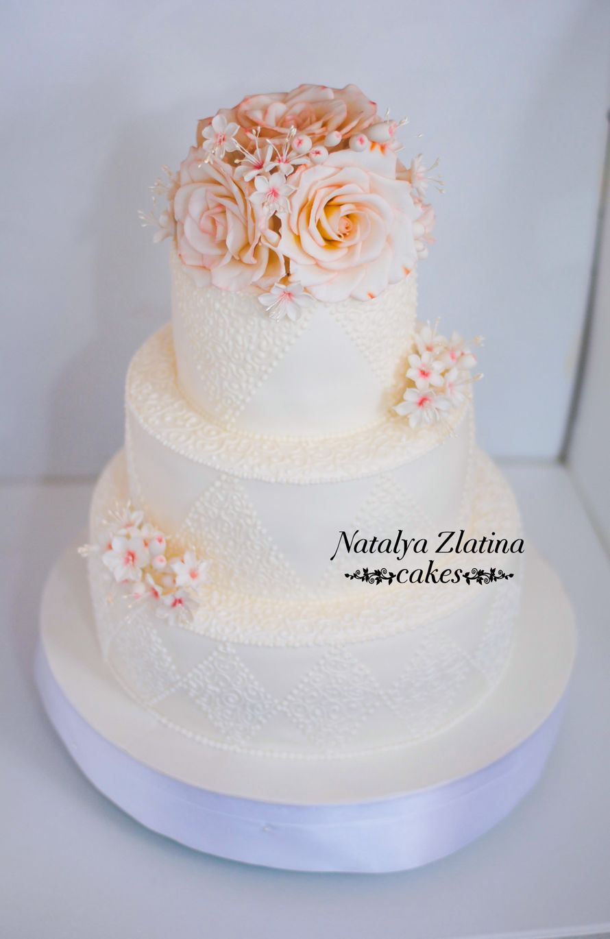 Фото 11292306 в коллекции Свадебный торт - Торты Beautycake