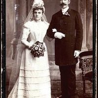 Свадебное фото, 1889 год