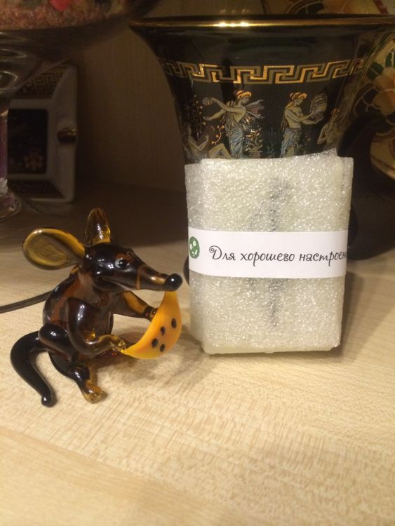 Крыса с куском пармезана