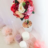 Семейное дерево, выполненное в стилистике и цветовой гамме торжества, для Евгения и Виктории.