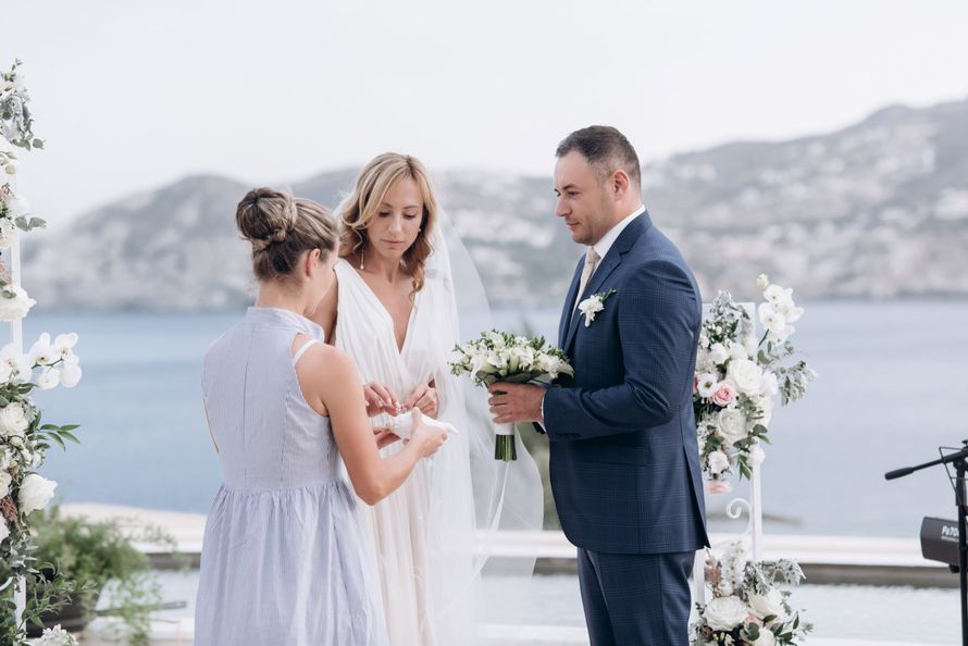 Организация свадьбы, на Крите в Греции. Фотосессия. Стилист. Видеограф оператор. Фотограф. - фото 19883705 Екатерина Романова - свадьбы на Крите и Санторини