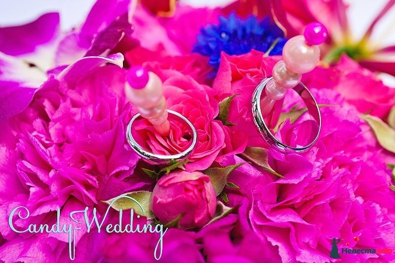 подушечка для колец из цветов - фото 495904 Свадебное агентство Candy Wedding