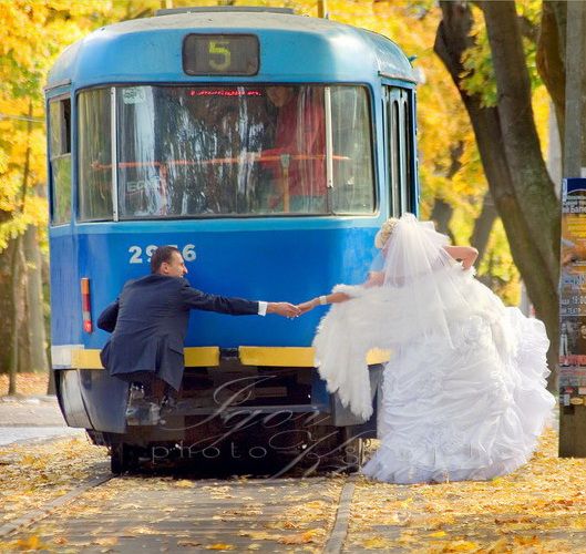 Фото 505858 в коллекции Мои фотографии - Компания "Ивент-трам" - свадьба в трамвае