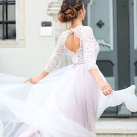 Свадебное платье "Кристальный топаз"