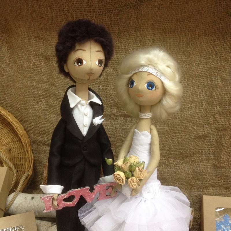 Фото 15035188 в коллекции Свадебные куклы - Ladybird-studio - мастерская аксессуаров