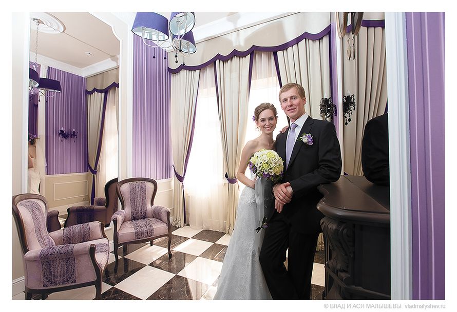 Фото 1335085 в коллекции Фиолетово-фиалковая свадьба Яны и Дениса - Фотографы Влад и Ася Малышевы