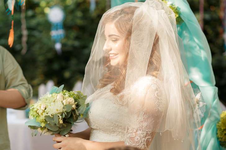 Невеста Саша в день торжества - фото 16695236 Визажист Муратова Юлия