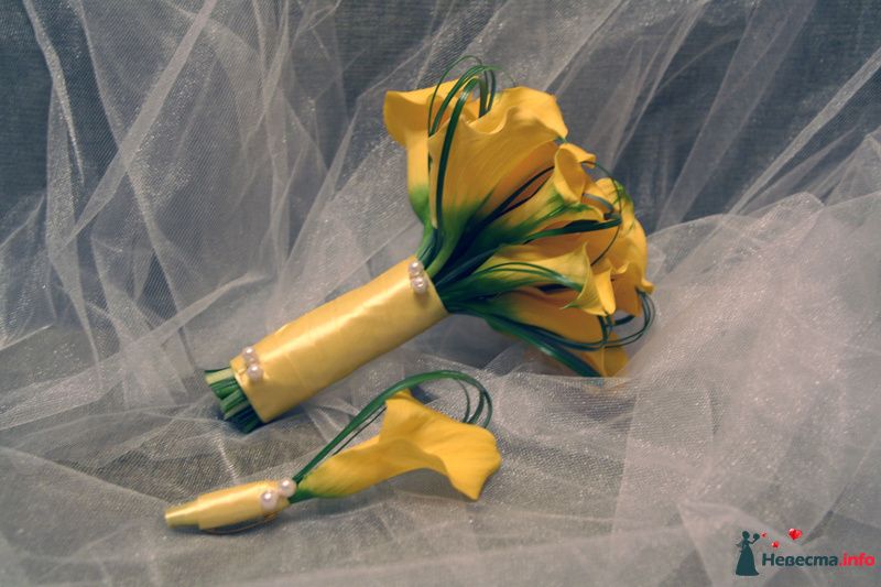букет невесты для Екатерины - фото 168824 "FloraNadi" - студия свадебной флористики