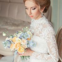 Букет для невесты Анастасии. Флористика - Flower Rivers / Фото- Юлия Самохина
