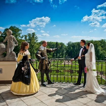 Символическая свадьба в Чехии
