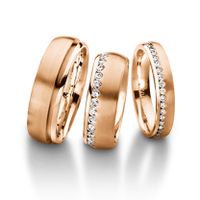Обручальное кольцо с бриллиантом W0096