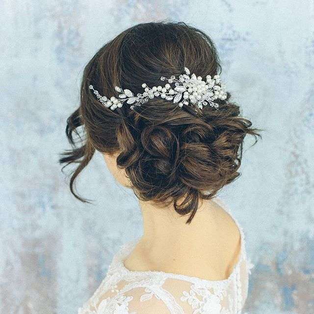 Украшение для свадебной прически - фото 17548946 Екатерина Захарова - украшения для волос