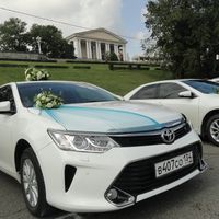 Аренда украшений на свадебные авто в бирюзовом (мятном)