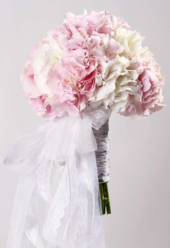 Букет невесты с гортензией. - фото 17607784 Студия флористики "Вокруг цветов"