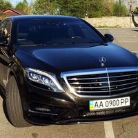 085 Mercedes W222 S500L AMG черный прокат