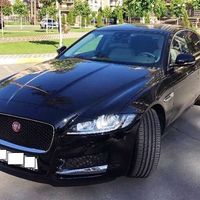 122 Jaguar XF черный 2017 аренда, 1 час 