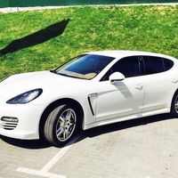 160 Porsche Panamera белая - аренда, 4 часа