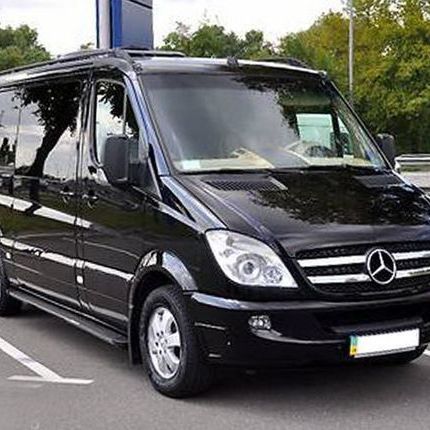 345 Микроавтобус Mercedes Sprinter 218 чёрный VIP класса в аренду