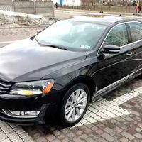 340 Volkswagen Passat B7 чёрный в аренду