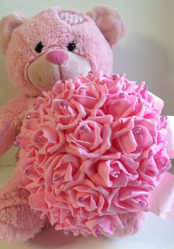 Букет невесты (розовый) - 500 руб.
*возможно изготовление в любом цвете - фото 19148008 Mиледи - мастерская аксессуаров