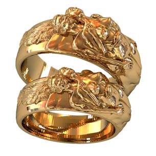 эксклюзивные обручальные кольца - фото 18130006 "Serebro-Bro" - ювелирный интернет-магазин