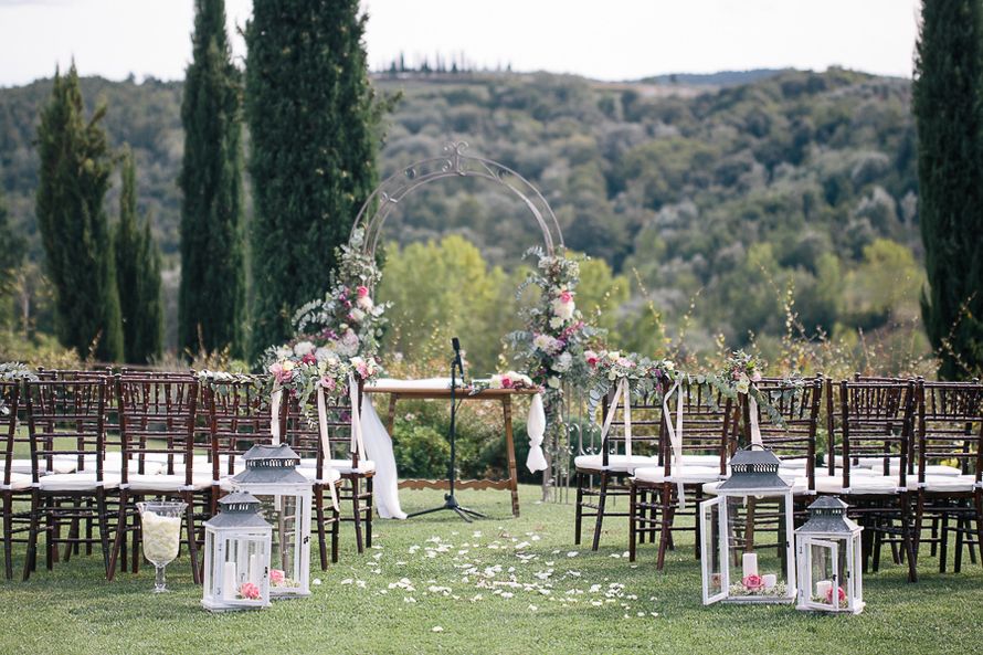 Официальная церемония на вилле в Тоскане - фото 12903092 Mydolcefarniente - организация свадеб в Италии