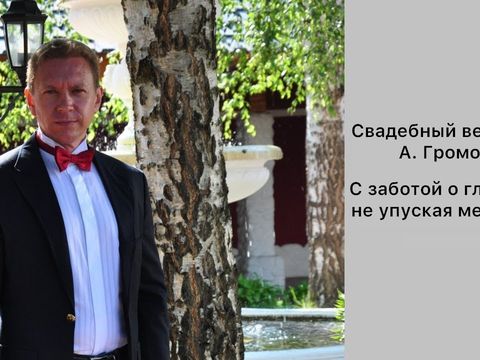Свадебный ведущий Алексей Громов