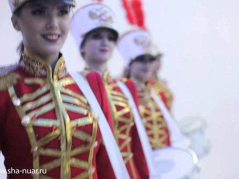 Шоу-балет "ША НУАР" (г.Астрахань) - световое шоу барабанщиц "Гусары"