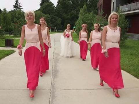 Садовая свадьба в отеле "Свежий ветер"