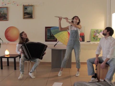 Дайте Грэмми (флейта, баян, кахон) - Видеоотчет с фестиваля Протока 17 - 18.11.2017
