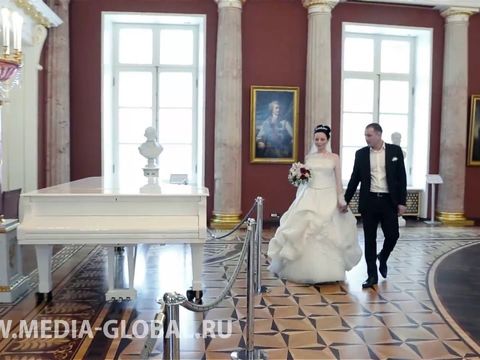 Свадебный клип во дворце парка Царицино