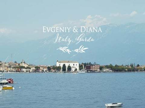Evgeny & Diana // Isola Del Garda, villa Borgese // Italy
