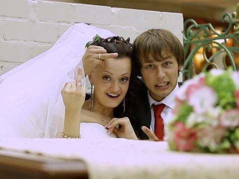 Andrey and Alena wedding day.