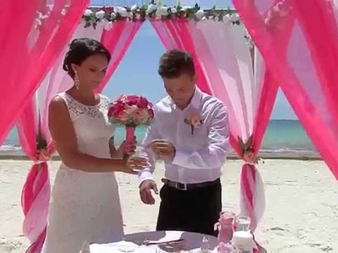 Свадьба в Доминикане, Юлия и Алексей