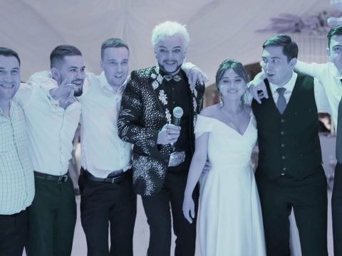Двойник Филиппа Киркорова 2022 Свадьба Дениса и Лили